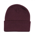 Coup assorti couleur chaude chapeau de bonnet en tricot hivernal